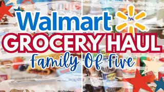 LARGE WALMART GROCERY HAUL | SUMMER IS HERE | GROCERY HAUL + MEAL PLAN