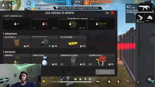 💙 🔥 LIVE FF 🔥JOGANDO COM INSCRITOS🔥💙 FREE FIRE #freefire  #aovivo #garenafreefire