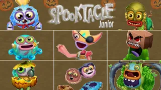 Spooktacle Junior 2023: All Spooktacle Costumes on Continent | My Singing Monsters: Dawn of Fire