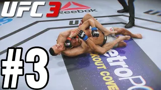 UFC 3 Bantamweight Career Mode Walkthrough Part 3 - WHAT A FIGHT!