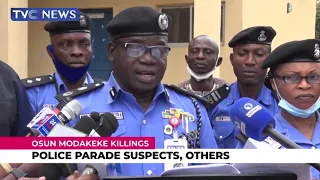 Osun Modakeke Killing: Police Parade Suspects, Others