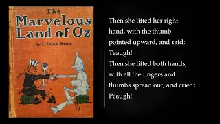 The Marvelous Land of Oz by L. Frank Baum. Audiobook, full length