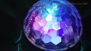 Видео обзор Free Color BALL31 LED Mini Sun Ball световой прибор