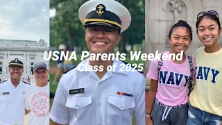USNA Parents Weekend Vlog 2021