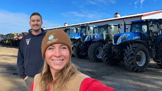 How Many New Holland Tractors Do We Have? | Farm Tour