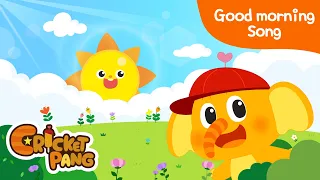 Good Morning Song | Get Up and Go Song | Good Habits | CricketPang Songs for Kids