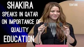 Shakira Speech at WISE in QATAR 21st Nov 2019