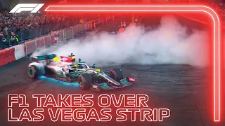 F1 Takes Over Las Vegas! | 2022 Las Vegas Grand Prix Launch Party