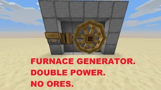 Create 0.3 Automatic Blast Furnace Generator (WITHOUT USING ORE!!!)