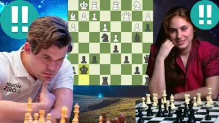 Disdainful chess game | Judit Polgar vs Magnus Carlsen