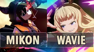 GBVSR:🔥Mikon (Seox) Vs Wavie (Cagliostro )🔥| High Level Gameplay.