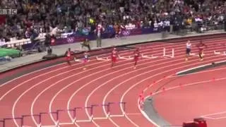Mens 400m Hurdles Final 2012 Olympics   Athletics   London Felix Sanchez 47 63  1