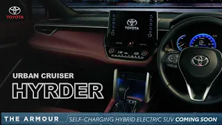 Toyota HyRyder Second Official Teaser – 9 Inch Touchscreen, Leather Dashboard | Enjoy The HY Life