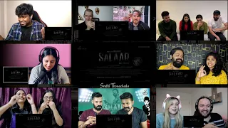 Salaar CeaseFire Telugu Trailer Reaction Mashup | Sruthi thonackadu #salaar #salaartrailer