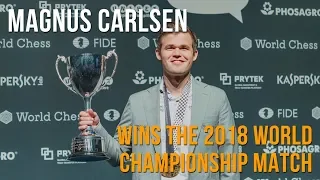 Magnus Carlsen Wins 2018 World Chess Championship