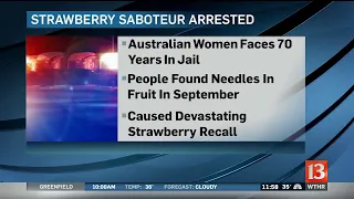 Australia Strawberry Arrest