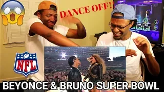 Beyoncé & Bruno Mars Crash the Pepsi Super Bowl 50 Halftime Show | NFL (REACTION)