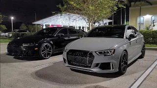 2018 Audi RS7 Performance Bolt Ons OTS 93 vs 2018 Audi RS3 Bolt Ons E85