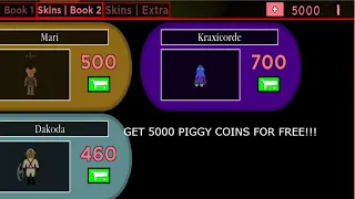 HOW TO GET *5000* PIGGY COINS FOR FREE WITHOUT WIN ANY MAP IN ROBLOX PIGGY!! - PIGGY SECRET TRICKS!!