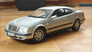 Diecast Mercedes Benz CLK kompressor 1:18 Scale, ANSON