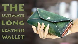 How To Make The Ultimate Leather Wallet for Women | PDF Leather Pattern