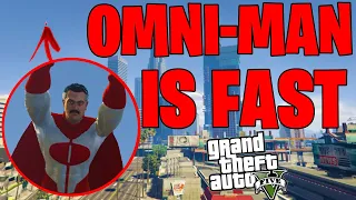 OMNI-MAN IS THE FASTEST HERO IN GTA 5!? | gta 5 mods