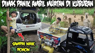 MUATAN DIKUBURAN!! DIMAS DIMAS BANTU AYAH PINDAH MUATAN DI TRUK HANIN!!