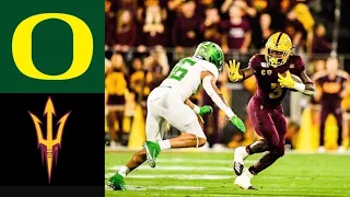 #6 Oregon vs Arizona State Highlights | NCAAF Week 13 | College Football Highlights