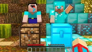 NOOB CHEST VS PRO CHEST IN MINECRAFT