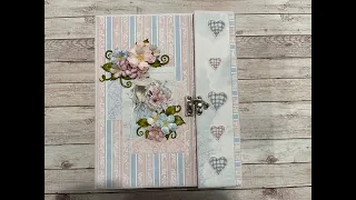 MINTAY ELODIE LARGE ALBUM PT 1 TUTORIAL- SHELLIE GEIGLE - J&S HOBBIES AND CRAFTS