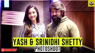 Yash Srinidhi Shetty Together Posing For Cameras | Rocking Star Yash | KGF Chapter 1 | KGF 2 | #Yash