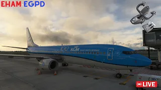 Can a Fake Pilot Land in Aberdeen? Using 737-800 | #msfs2020 #live