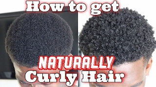 HOW TO GET NATURALLY CURLY HAIR | Curly Hair Routine