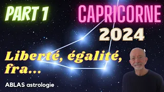 Capricorne en 2024 - Première partie - Les transits lents - ça va aller mieux cette année ? à suivre