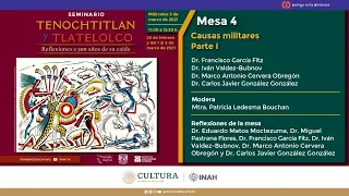 Seminario por la caída de Tenochtitlan y Tlatelolco. Museo del Templo Mayor. Mesa 4. Parte 1