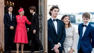 Queen Margrethe of Denmark happy to see grandchildren live normal life Count Nikolas & Count Felix