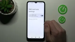 Redmi A1 — How to Lock SIM Card with SIM PIN