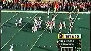 Oklahoma at #1 Nebraska - 1995 - Football