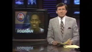 Craig Sager Reports on 1993 Dennis Rodman Incident