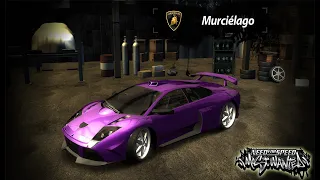 NFS Most Wanted Redux - Lamborghini Murcielago Modification || Speed Test [60 FPS]