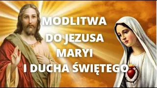 MODLITWA DO PANA JEZUSA ❤️ MODLITWA DO MARYI ZA CHORYCH ❤️ DO DUCHA ŚWIĘTEGO ❤️ SPOTKANIE Z MODLITWĄ