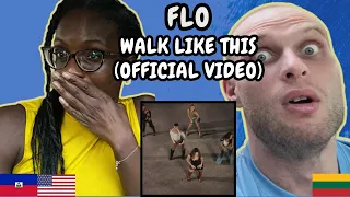 REACTION TO FLO - Walk Like This (Music Video) | FIRST TIME LISTENING TO FLO