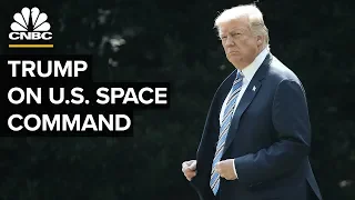 President Trump announces launch of US Space Command – 08/29/2019