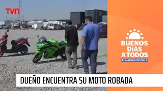 Dueño encuentra su moto robada en masivo corral de San Bernardo | Buenos días a todos