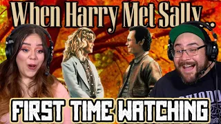 When Harry Met Sally... (1989) MOVIE REACTION | Our FIRST TIME WATCHING this romantic comedy classic