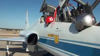 CSA Astronaut Chris Hadfield in the T-38