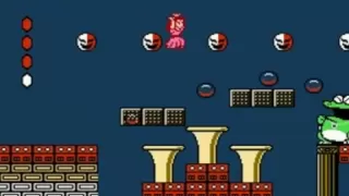 Super Mario Bros. 2 (NES) All Bosses beaten with Princess Peach & Ending