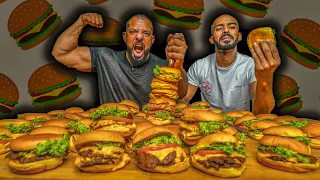 Burger Challenge 15,000 Calories 🍔 تحدي برجر ١٥،٠٠٠ سعرة بالصوصات