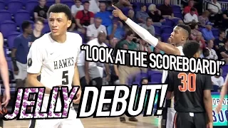 JELLY FAM Jahvon Quinerly BALLERVISIONS DEBUT! Louis King Tells Opponent Look at Scoreboard😂