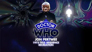 Doctor Who - Third Doctor second ver. Title Sequence Recreation (4K)